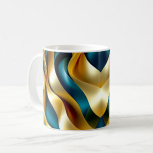 Abstract Ribbon Coffee Mug