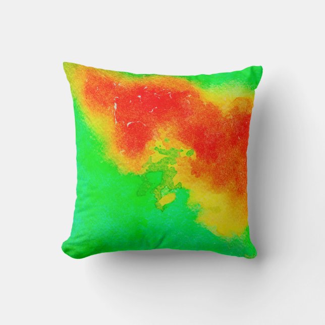 Abstract rich texture artwork. Creative patternabs Cushion (Front)