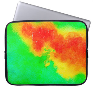 Abstract rich texture artwork. Creative patternabs Laptop Sleeve