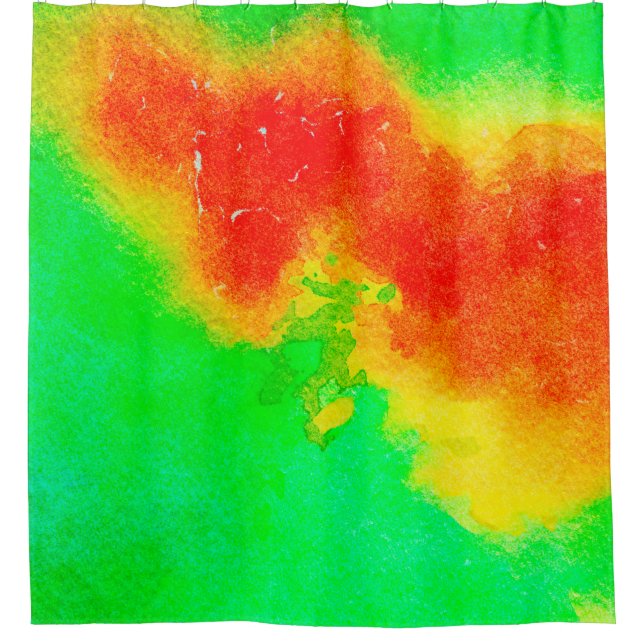 Abstract rich texture artwork. Creative patternabs Shower Curtain (Front)