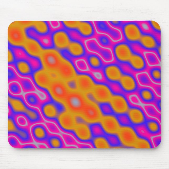 Abstract Ripples Mouse Mat (Front)