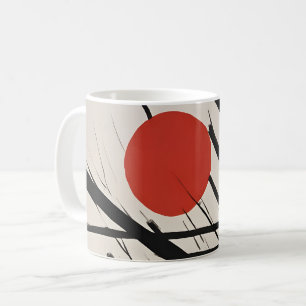 Abstract Rising Sun Coffee Mug