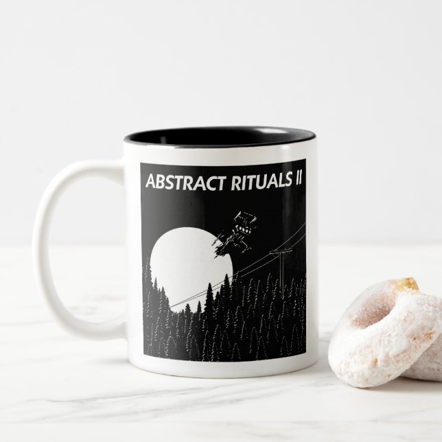 Abstract Rituals II Coffee Mug (With Donut)
