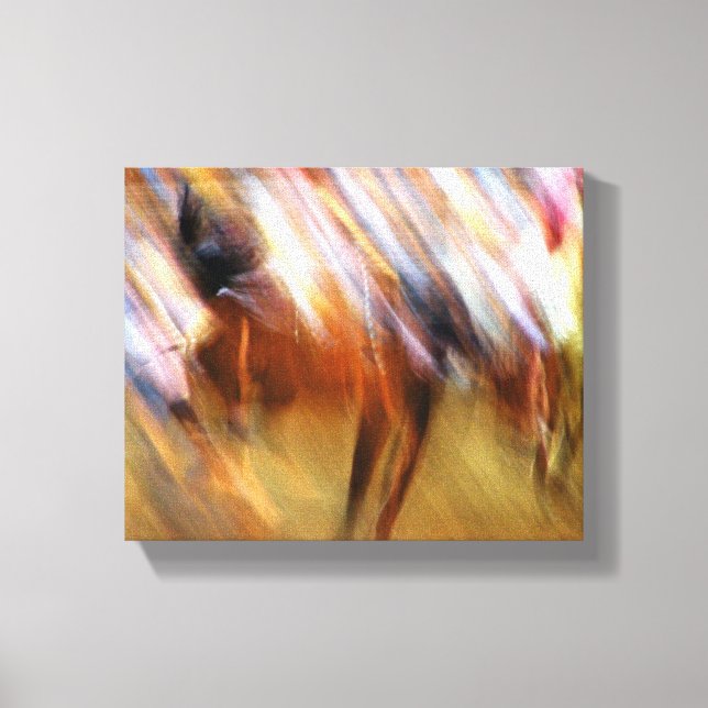 abstract Rodeo Canvas Print (Front)