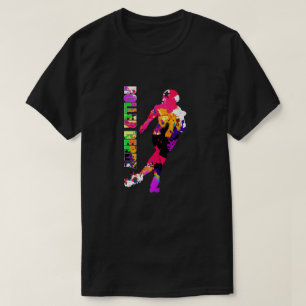 Abstract Roller Derby T-Shirt