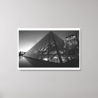 Abstract roof canvas print