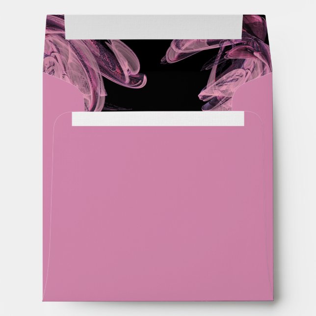 Abstract Rose Customised Envelope (Back (Bottom))