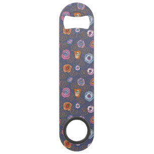 Abstract rose field pattern