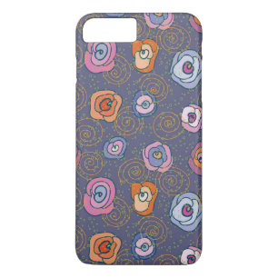 Abstract rose field pattern iPhone 8 plus/7 plus case