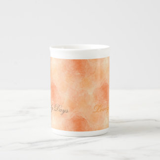 Abstract Rose (Orange) Mugs