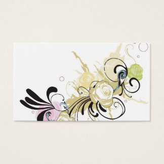 Abstract rose Profile Card