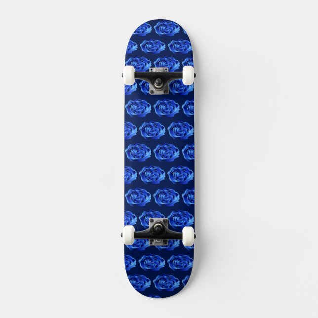 Abstract Rose Skateboard (Front)