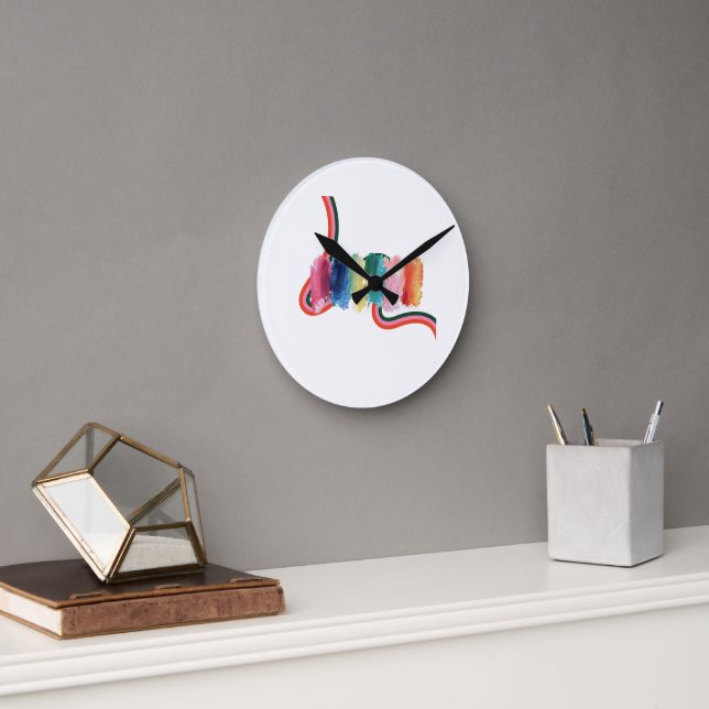 abstract round clock (Office)