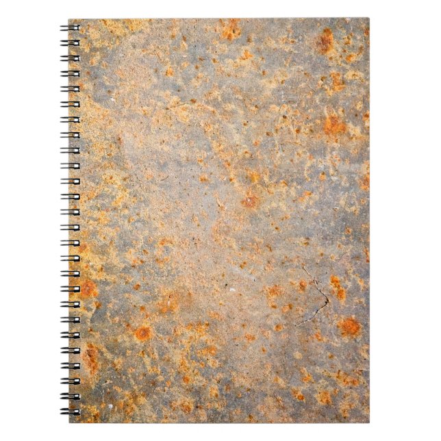 Abstract rusty grunge metal backgroundabstract, ag notebook (Front)
