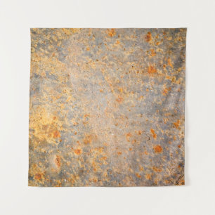 Abstract rusty grunge metal backgroundabstract, ag tapestry