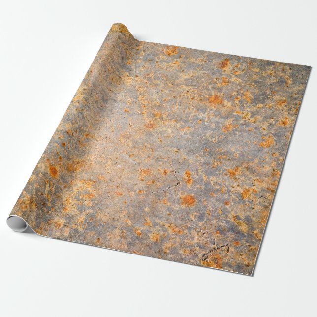 Abstract rusty grunge metal backgroundabstract, ag wrapping paper (Unrolled)