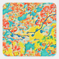 Abstract Sakura Spring Cherry Blossom Floral