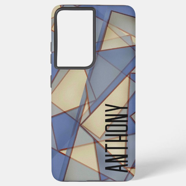 Abstract Samsung Galaxy Case (Back)