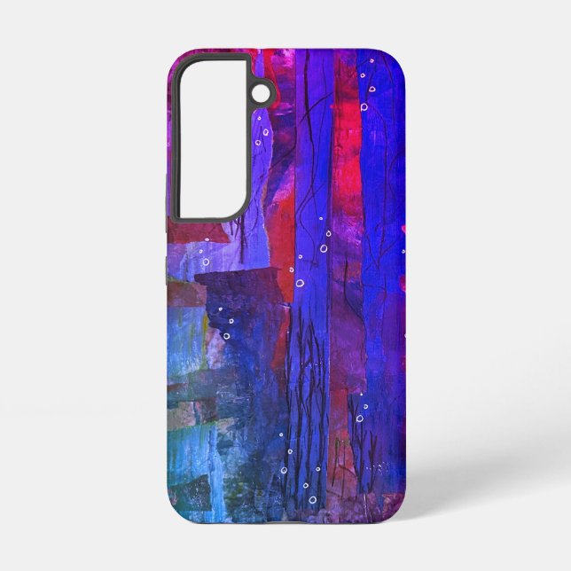 Abstract Samsung phone case (Back)