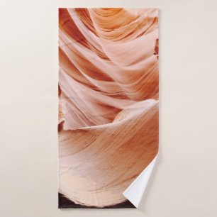 ABSTRACT SANDSTONE RAVINE BATH TOWEL