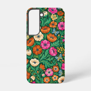 Abstract Scandinavian Anemones Samsung Cases