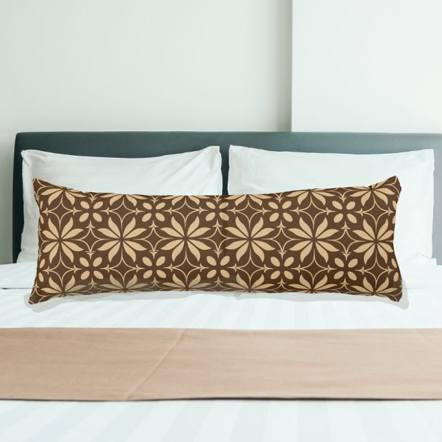 Abstract Scandinavian Geometric Floral Pattern Body Cushion (Creator Uploaded)