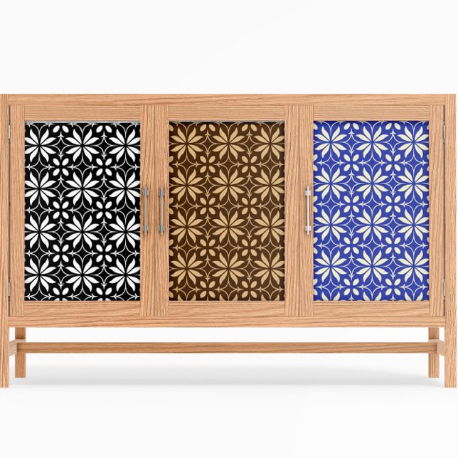 Abstract Scandinavian Geometric Floral Pattern Tissue Paper (Creator Uploaded)