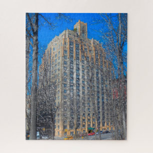 Abstract Scene . Central Park New York. Jigsaw Puzzle