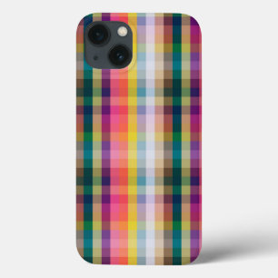 Abstract Scottish Plaid iPhone 13 Case
