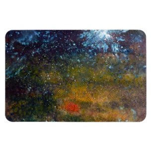 Abstract, Sea at Night. Magnet