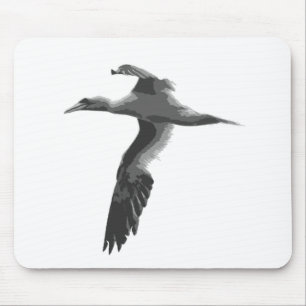 Abstract Sea Birds Mouse Mat