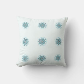 abstract sea foam white background cushion