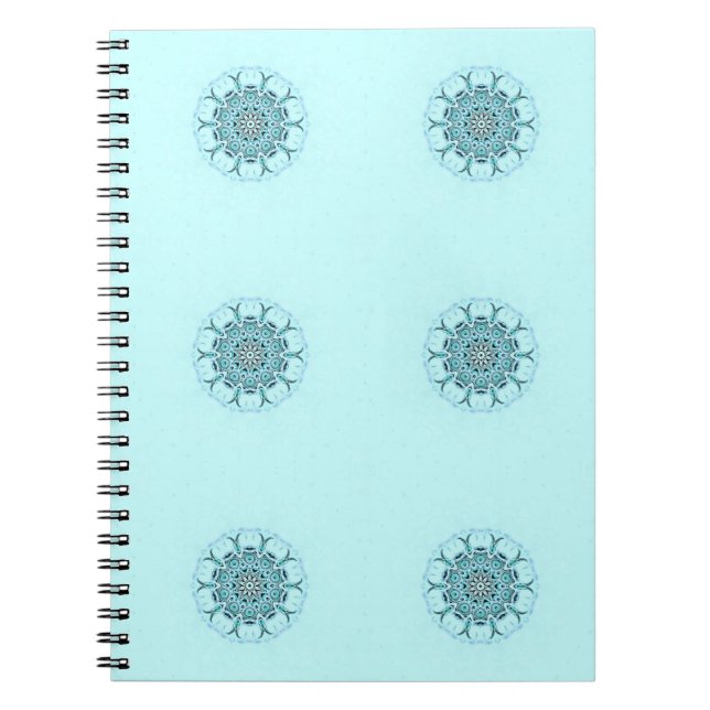 Abstract seafoam  tile notebook (Front)