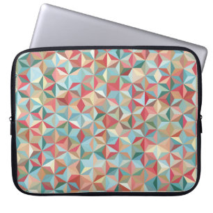 Abstract seamless background consisting of pastel  laptop sleeve