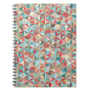 Abstract seamless background consisting of pastel  notebook