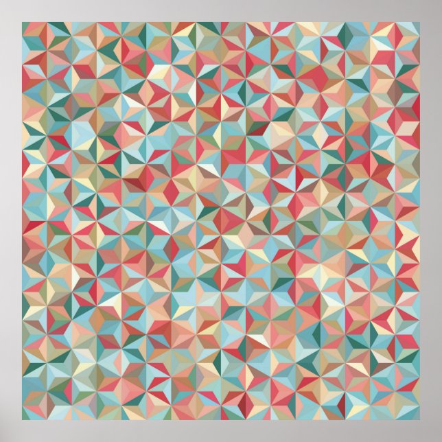 Abstract seamless background consisting of pastel  poster (Front)