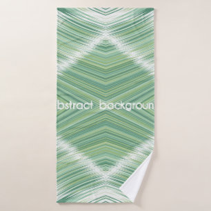 Abstract seamless background. Many wavy lines crea Bath Towel