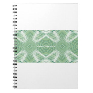 Abstract seamless background. Many wavy lines crea Notebook