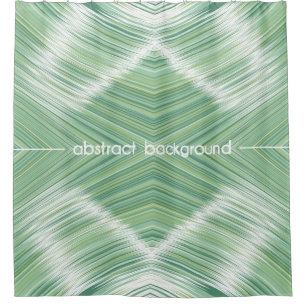 Abstract seamless background. Many wavy lines crea Shower Curtain