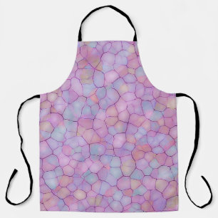Abstract seamless background of colorful spots lik apron