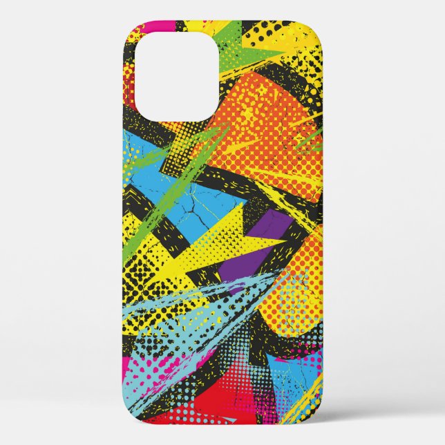 Abstract seamless chaotic pattern. Wallpaper with  Case-Mate iPhone Case (Back)
