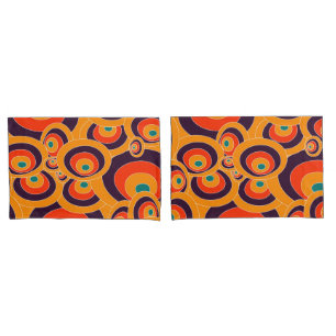 Abstract Seamless Colour Ovals Pillow Case – Moder