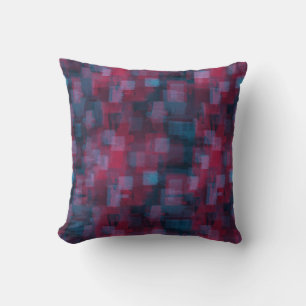 Abstract Seamless – Dual Sided with Claret Back Cushion