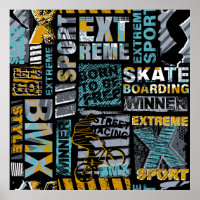 Abstract seamless grunge pattern. Urban style mode