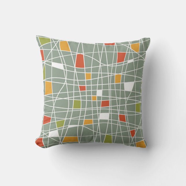 Abstract Seamless: Modern Pattern Design. Cushion (Front)