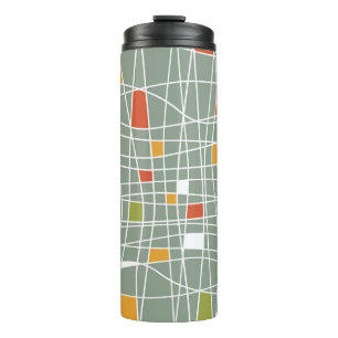 Abstract Seamless: Modern Pattern Design. Thermal Tumbler