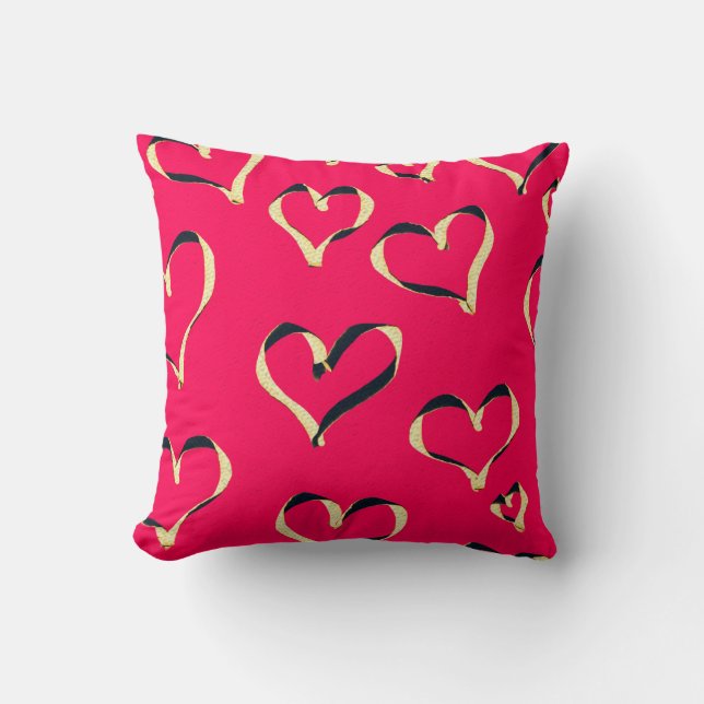 abstract seamless oriental background pattern colo cushion (Front)
