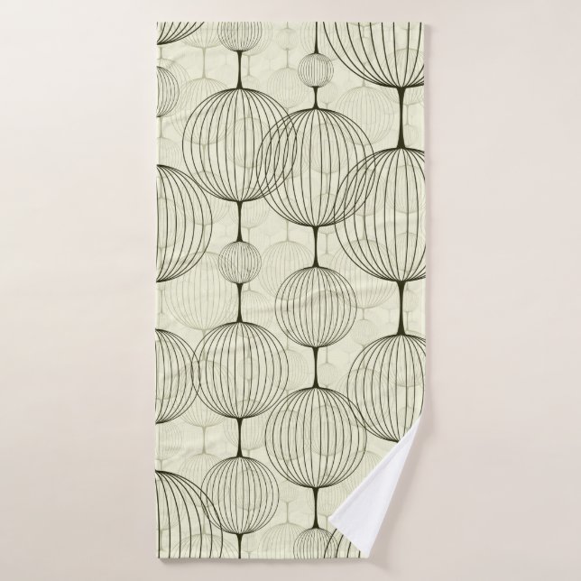 Abstract seamless pattern, background. Seamless pa Bath Towel (Bath Towel)