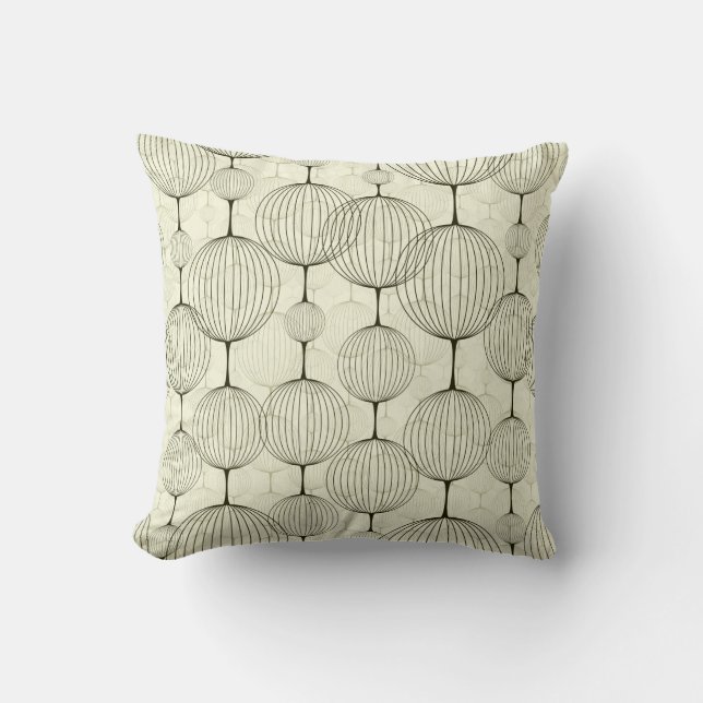 Abstract seamless pattern, background. Seamless pa Cushion (Front)
