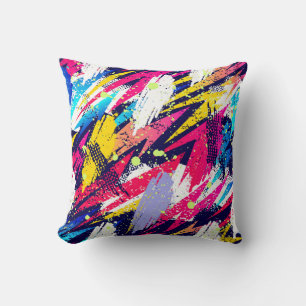 Abstract seamless pattern. Creative background wit Cushion